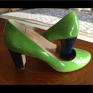 KATE SPADE Green/Blue Pumps